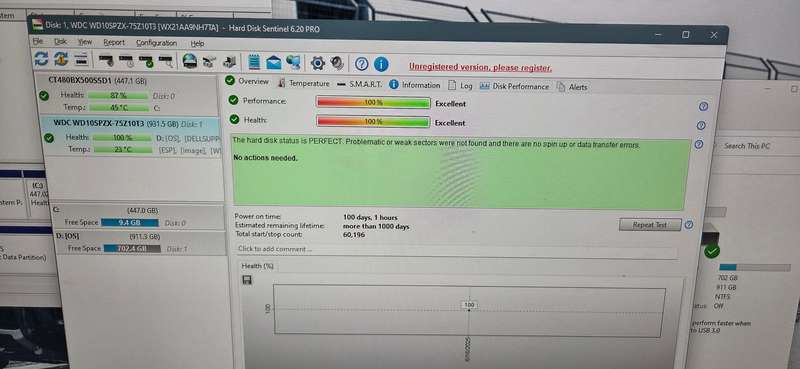 3X 1TB 2.5 HDD Drives