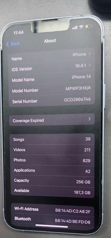 iPhone 14 256GB