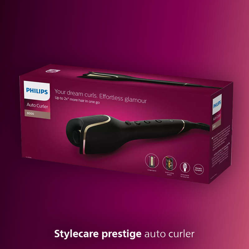 Philips StyleCare Prestige Auto Curler - Grade A Refurb