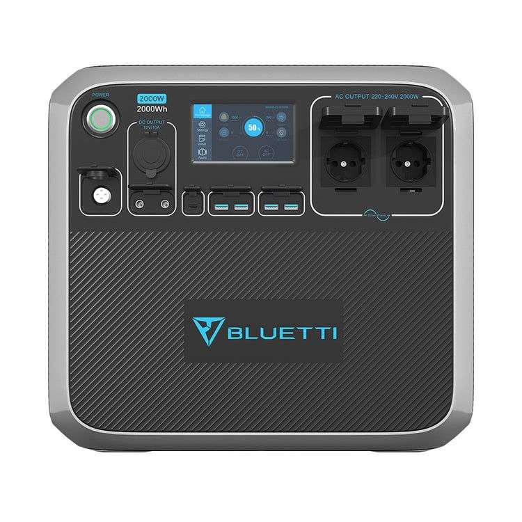Bluetti Solar Portable Power Station LiFePO4 | 2000W 2000WH - AC200P - Grade A Refurb