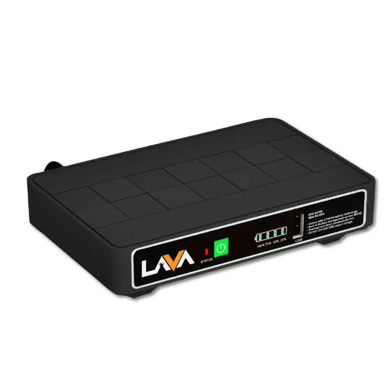 Lava Fusion - WiFi UPS 12000mAh for Wifi / Fibre Router - LV-ECO32700 - Grade A Refurb