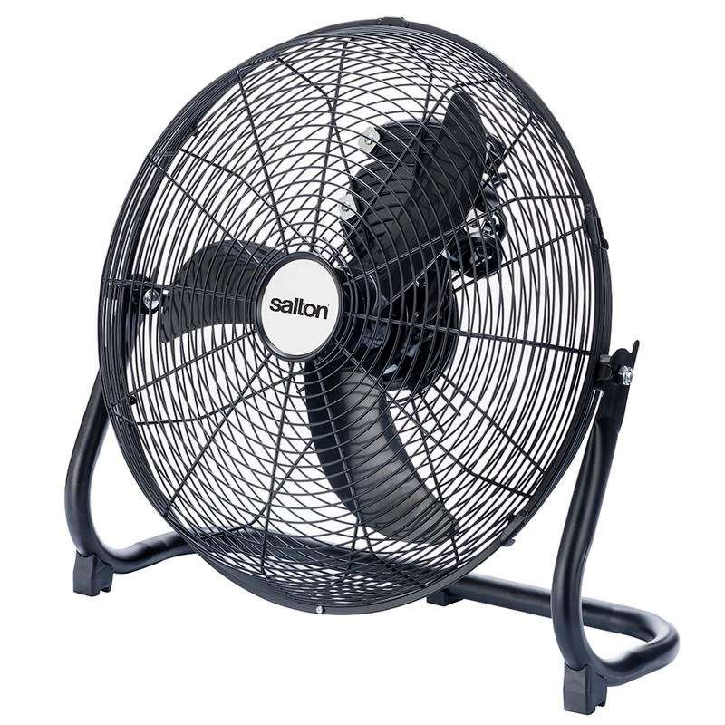 Salton High Velocity Floor Fan - 40cm - Grade A Refurb