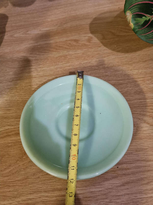 Jadeite Cups and Saucers