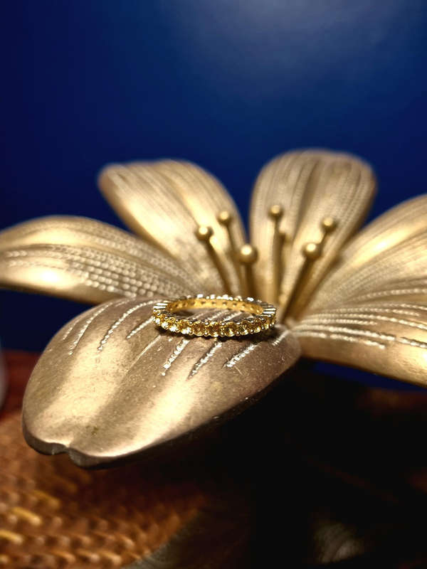 Swarovski Vittore Half Ring - Gold Tone - Gold Plated