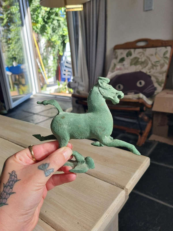 Vintage Copper Flying Horse of Gansu