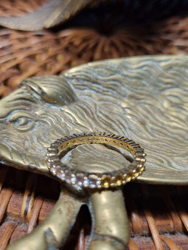 Swarovski Vittore Half Ring - Gold Tone - Gold Plated