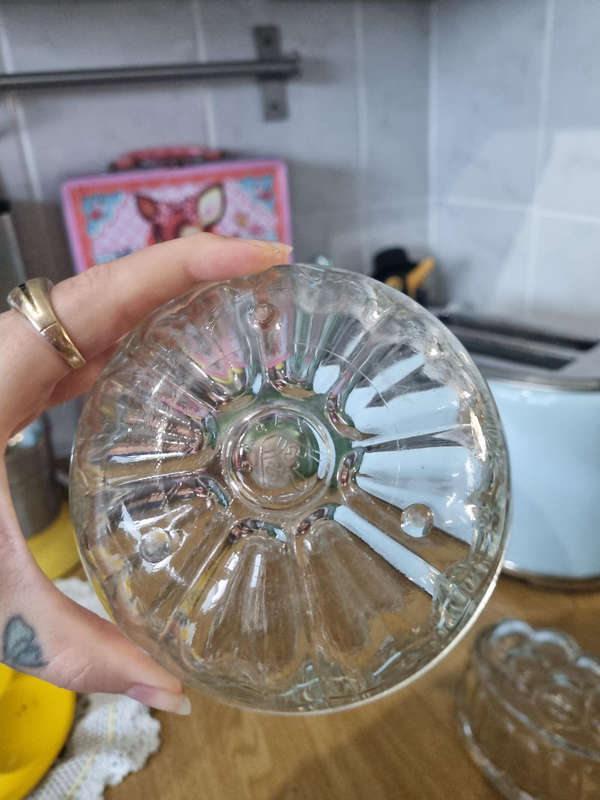 Trio of vintage jelly moulds