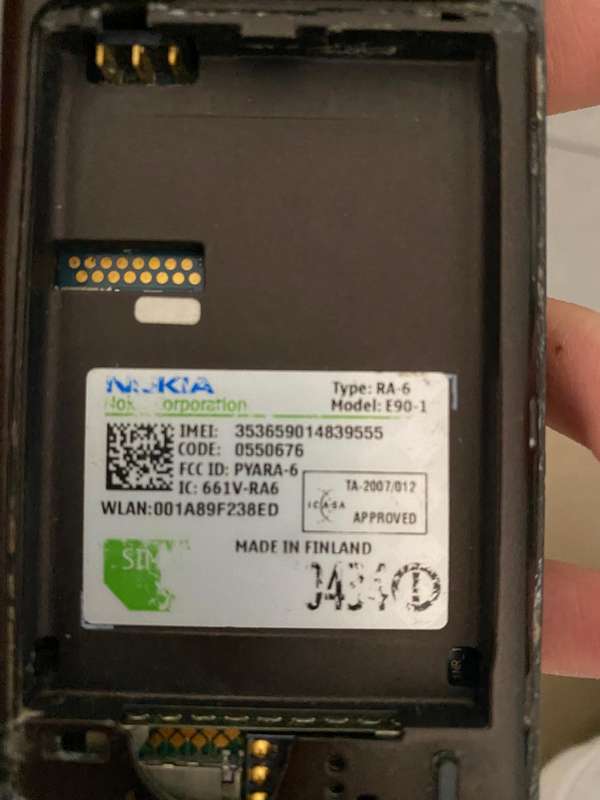 Rare Nokia E90
