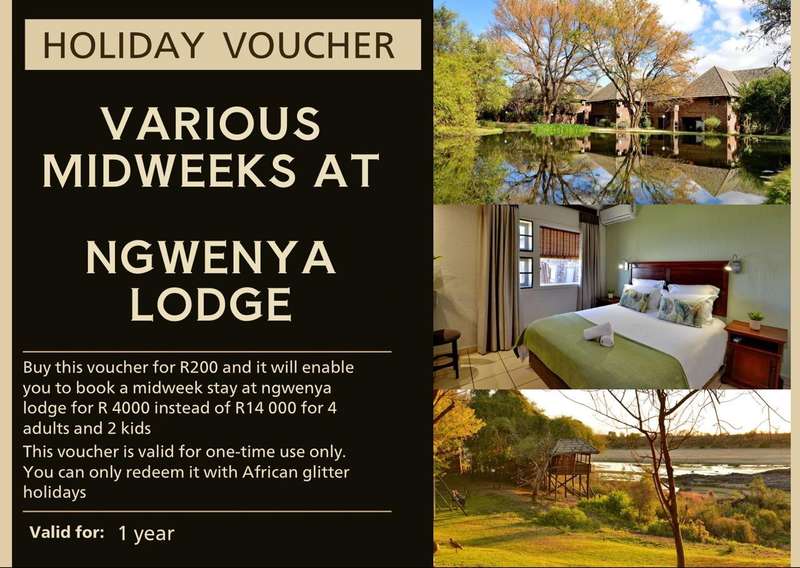 Various Midweeks at Ngwenya Lodge Voucher