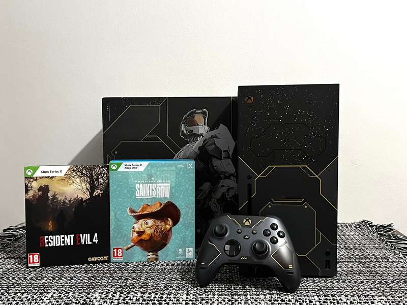 RARE Xbox Series X Halo Infinite Limited Edition Console