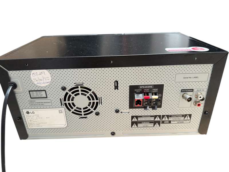 LG XBOOM CJ45 720W Hi-Fi Stereo with Multi Jukebox - Not Working