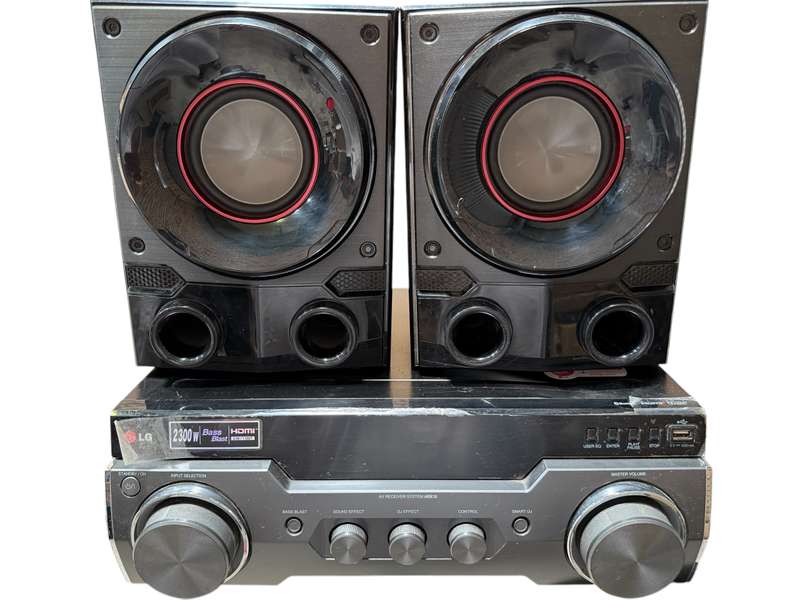 2300W AV Receiver System 2 channel - Sold As Is Not Working