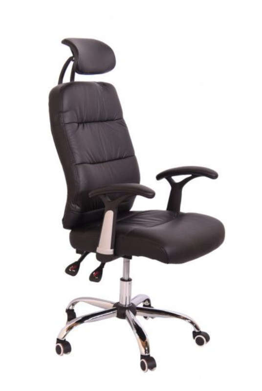 Brown Office Chair  Shubs Reclining Office Chair with Head and Arm rests - Display Unit