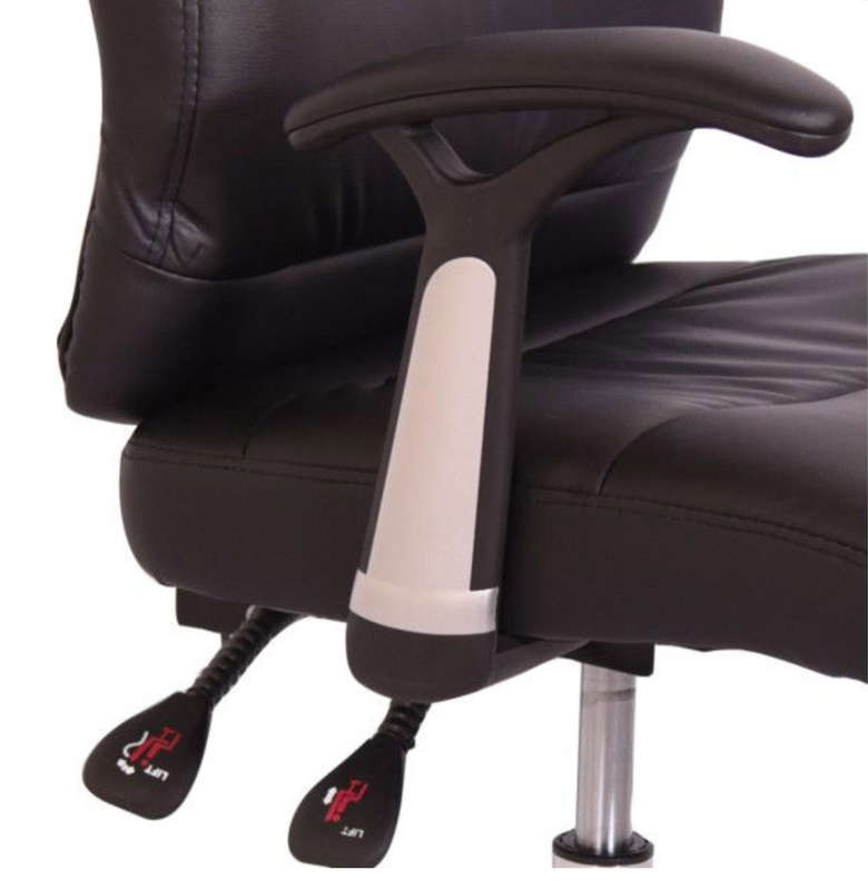 Brown Office Chair  Shubs Reclining Office Chair with Head and Arm rests - Display Unit