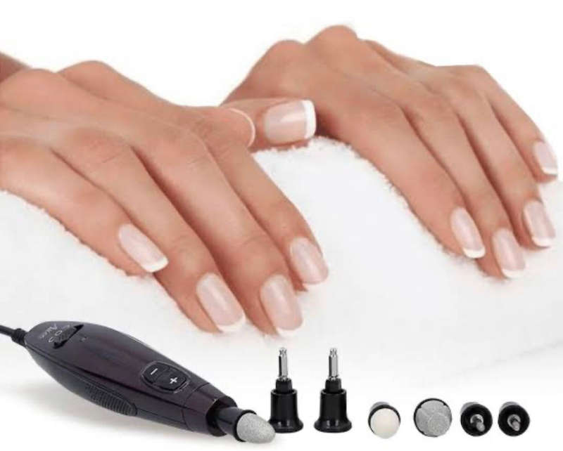 Sokany - Adjustible Speed Nail Manicure Set with 7 Different Grinding Heads