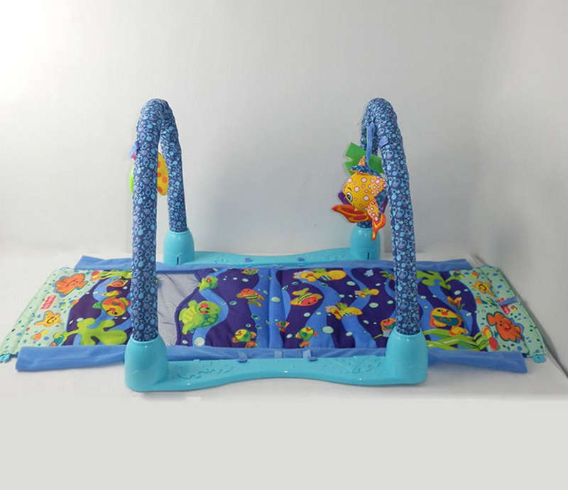 Baby Basket Play Gym Mat - Ocean Multi Colour