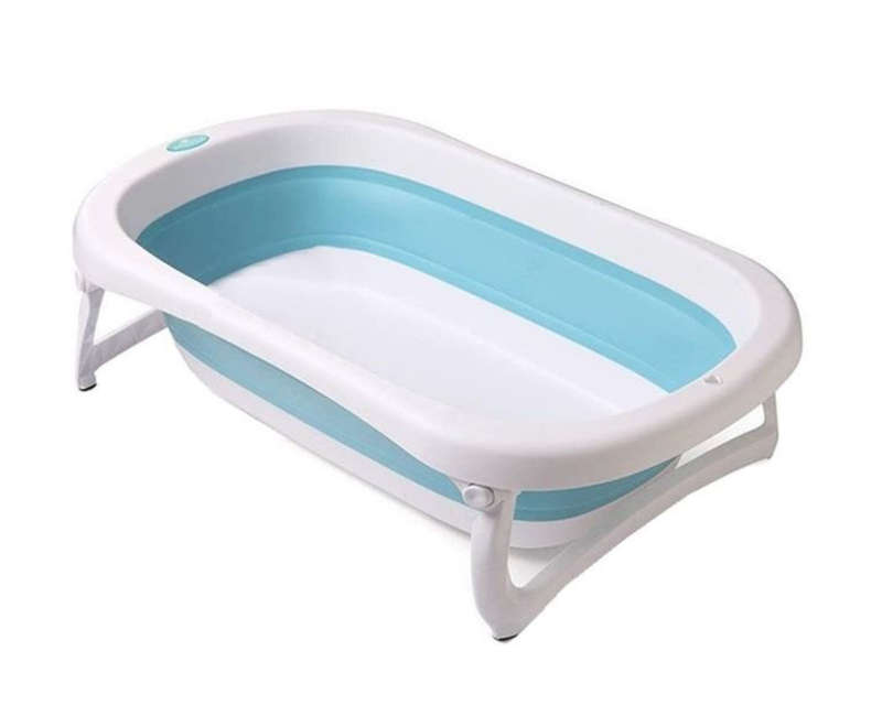 Baby Large Foldable Bathing Tub - Blue