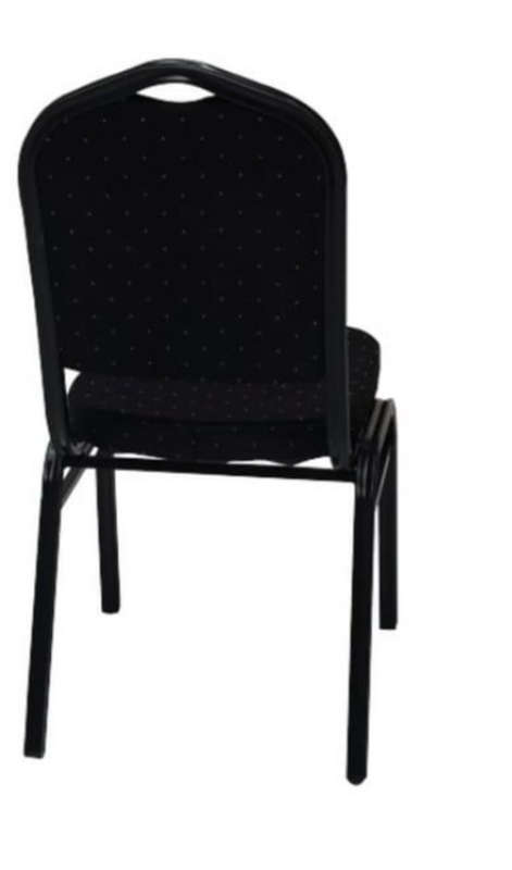 Conference Chair with Metal Frame - Black