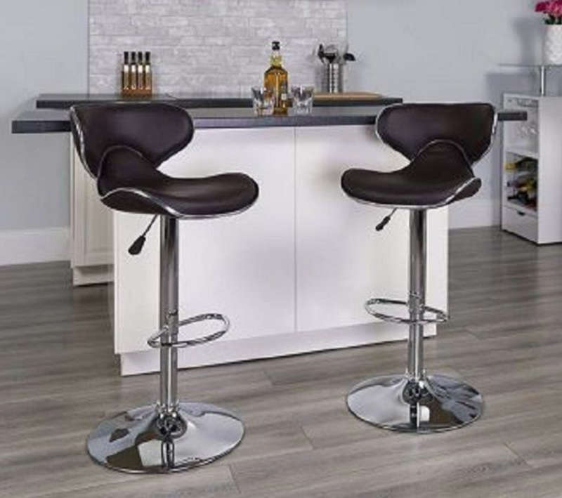 Modern Sports Barstools - Brown