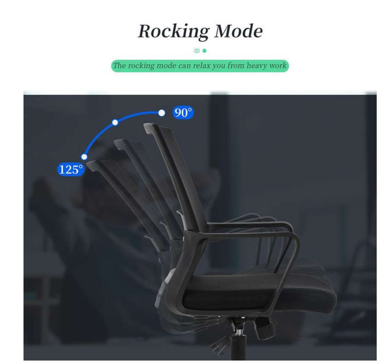 Ergonomic Mid Back Office Swivel Chair - DISPLAY/DEMO UNIT