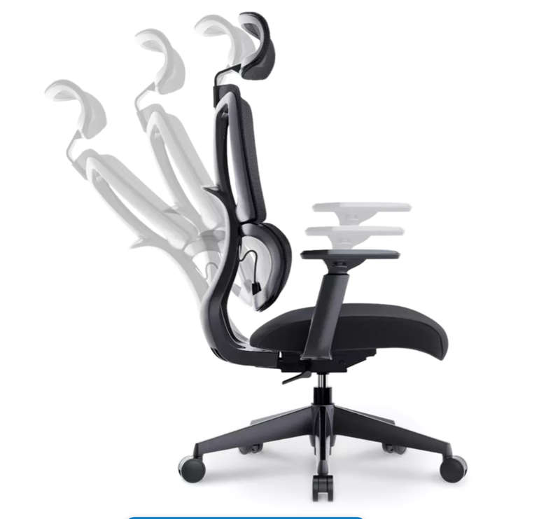 F16 Falcon Elite Luxury Ergonomic Office Chair Grey