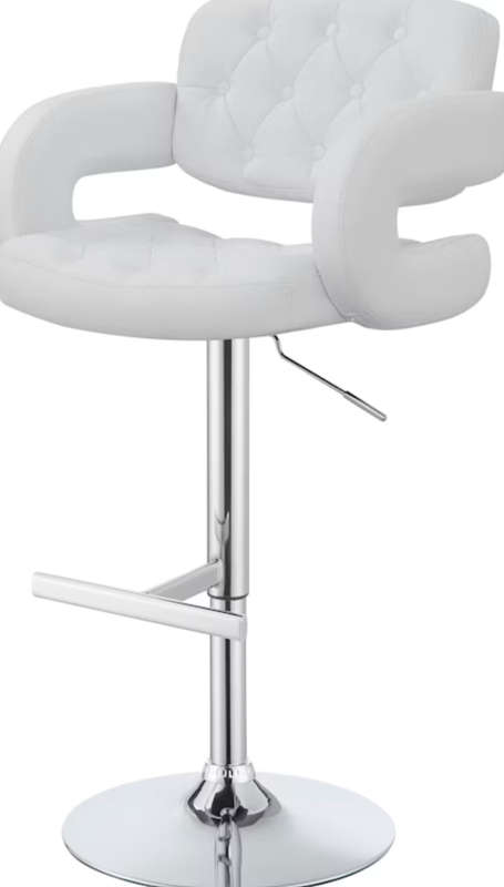 Saloon Chair/Sofa & Counter Stool (White)