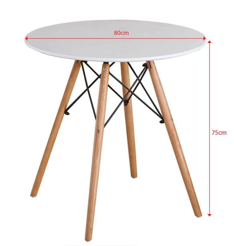 Eames Dining Room Table - White NEW