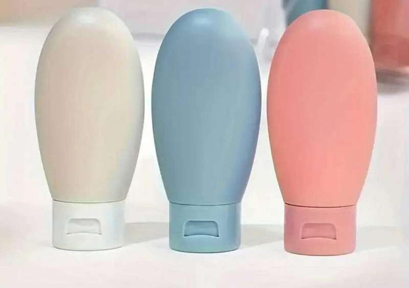 3pce 60ML SILICONE BOTTLES