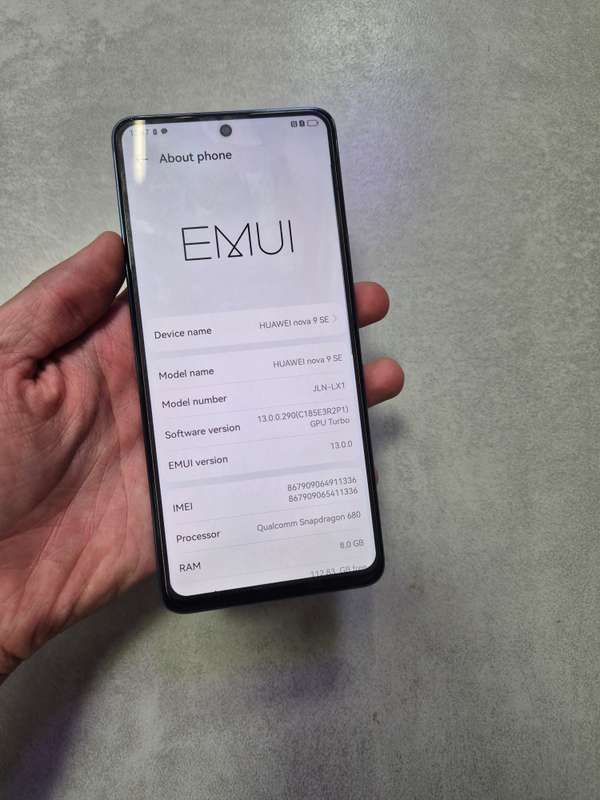 Huawei nova 9 SE dual sim 128gb 8gb ram