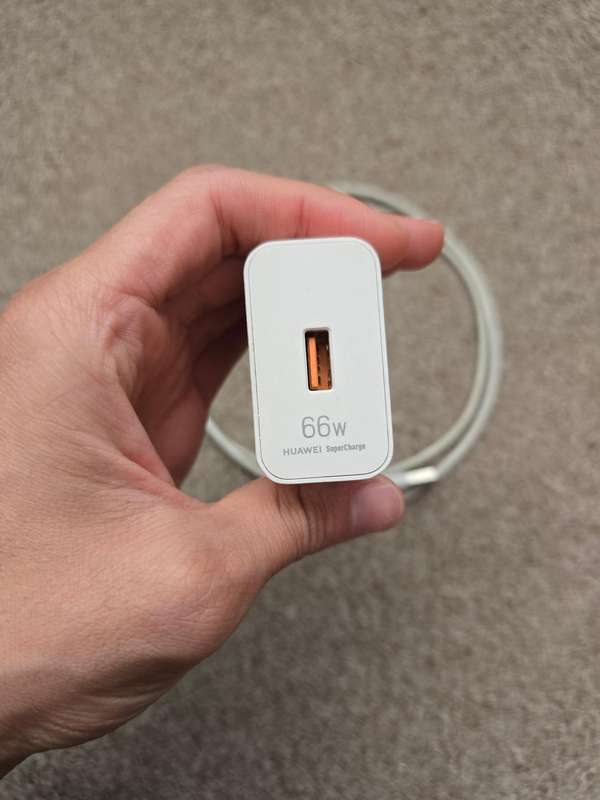Original Huawei 66w charger and cable