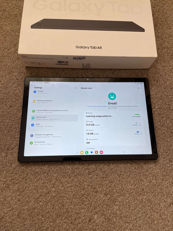 Samsung Tab A8 10.5inch 64GB LTE WiFi