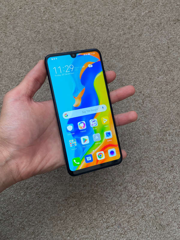 Huawei p30 lite 128gb 6gb ram dual SIM with cover