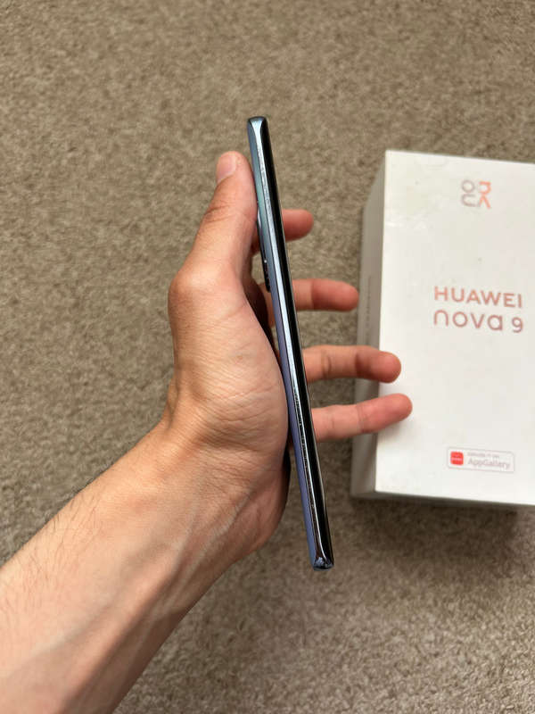 Huawei nova 9 single sim 128gb 8gb ram with box and cover