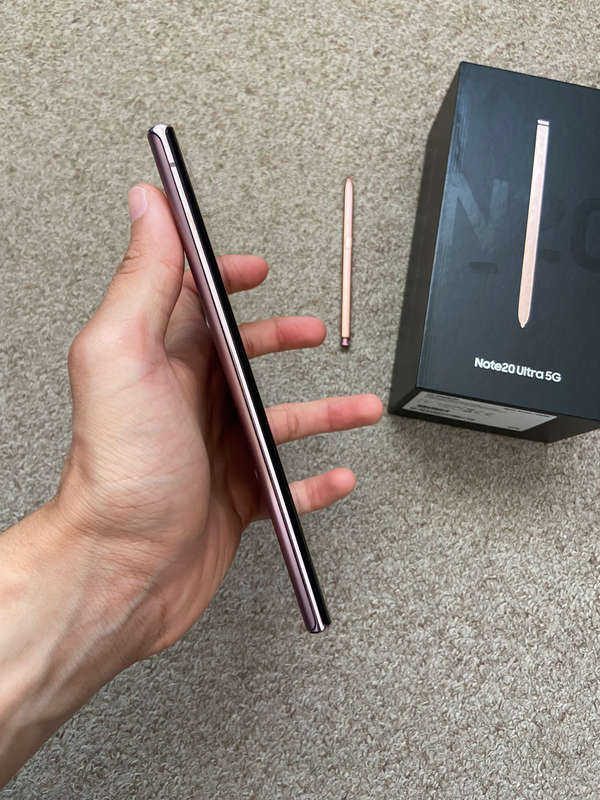 Samsung Note 20 Ultra 5G 256gb 12gb ram Dual sim with box