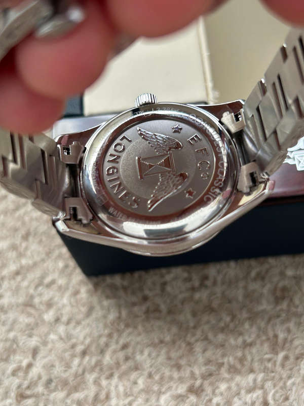 Longines Conquest Classic Ladies 34mm with box and papers in excellent condition