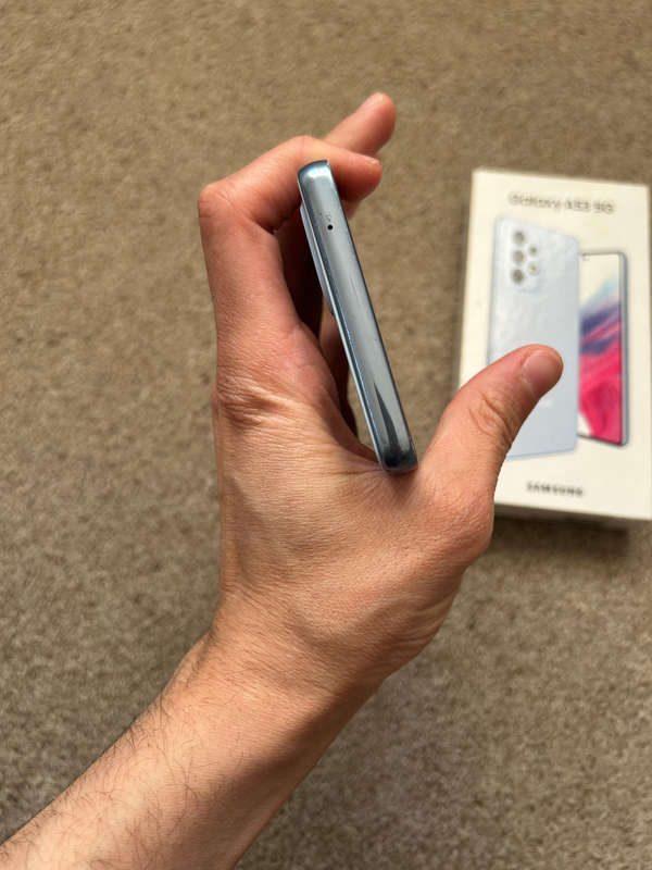 Samsung A53 5G 128gb 6gb with box and cover