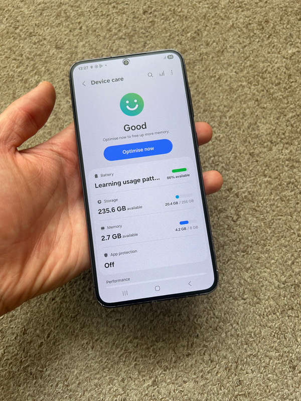 Samsung S23 plus 5G 256gb 8gb ram dual sim with cover