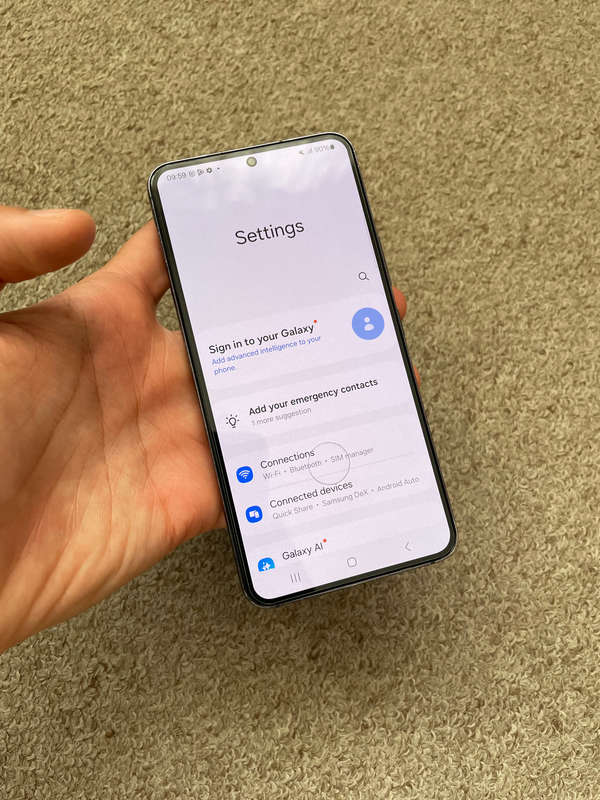 Samsung S22 5G 256gb - black