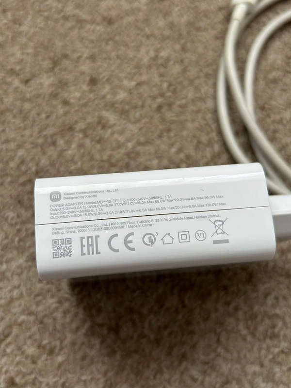 Original Xiaomi 120w superfast charger