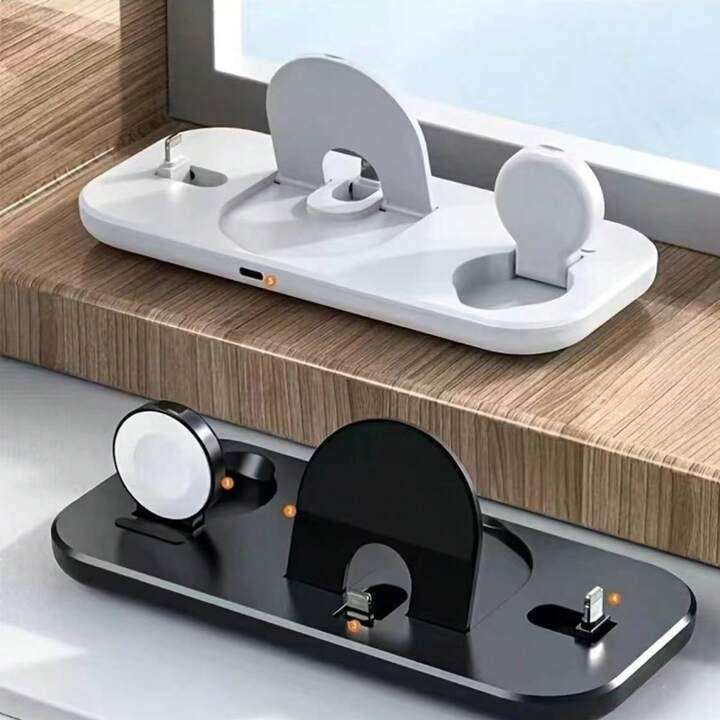 Foldable 3in1 Wireless Charging Dock Station