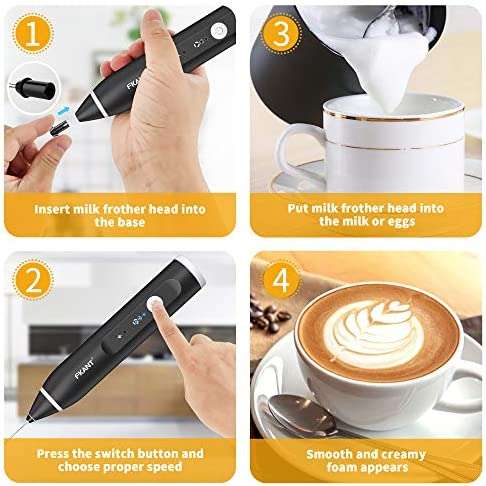 USB SPEED ADJUSTABLE MILK FROTHER