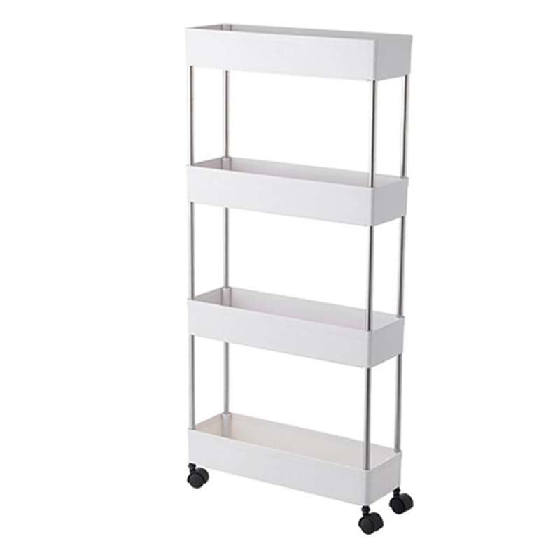 Slim 4 Tier Storage Cart