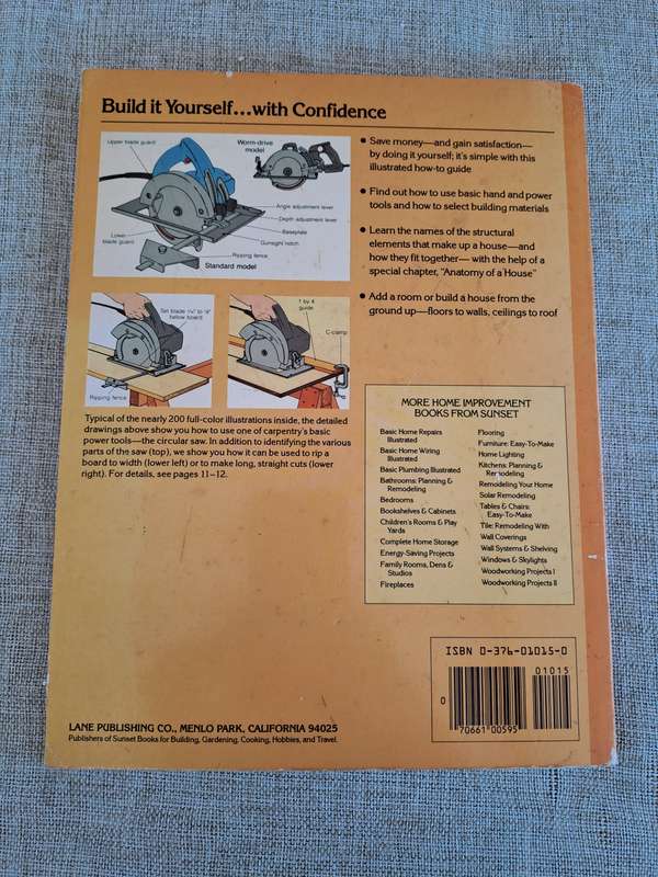 Basic Carpentry Illustrated - A Sunset Book