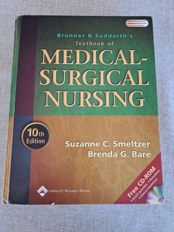 Brunner and Suddarth's Textbook of Medical-Surgical Nursing, 10th Edition
