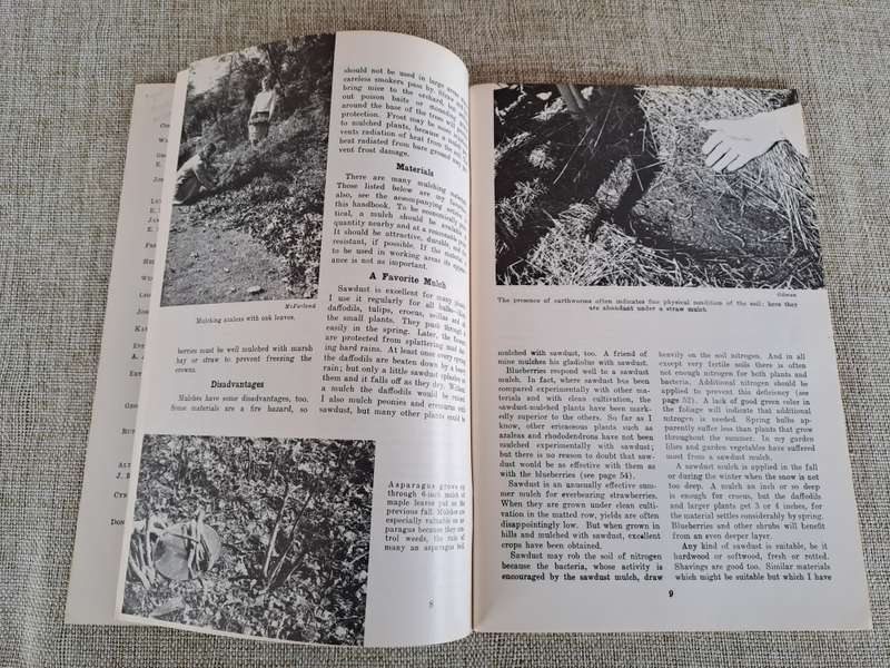 Handbook on Mulches