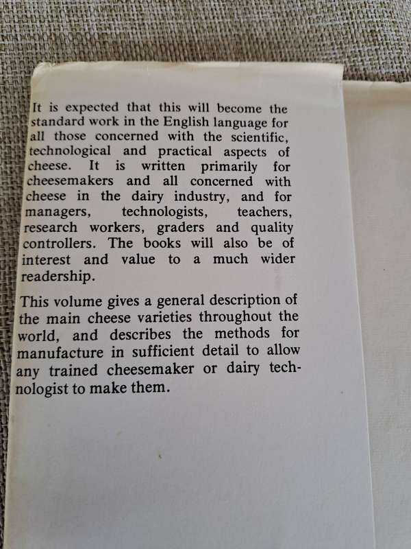 Cheese  Volume III Manufacturing Methods