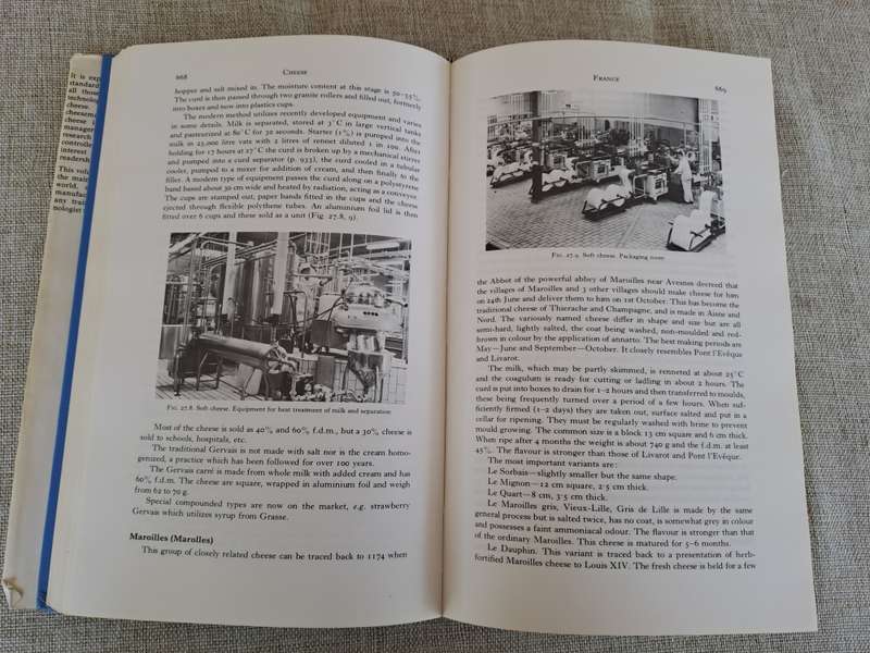 Cheese  Volume III Manufacturing Methods