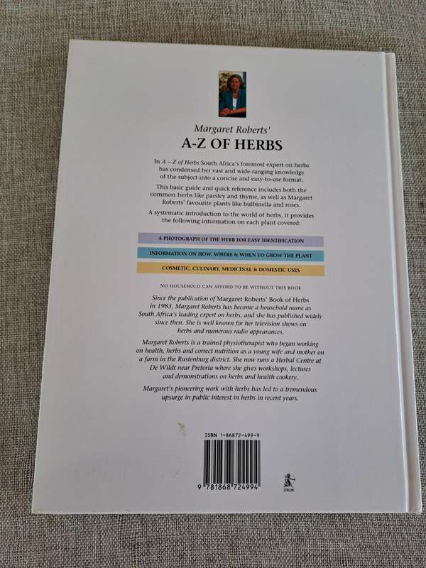 A-Z of Herbs :Identifying Herbs, How to Grow Herbs, The uses of herbs - Margaret Roberts