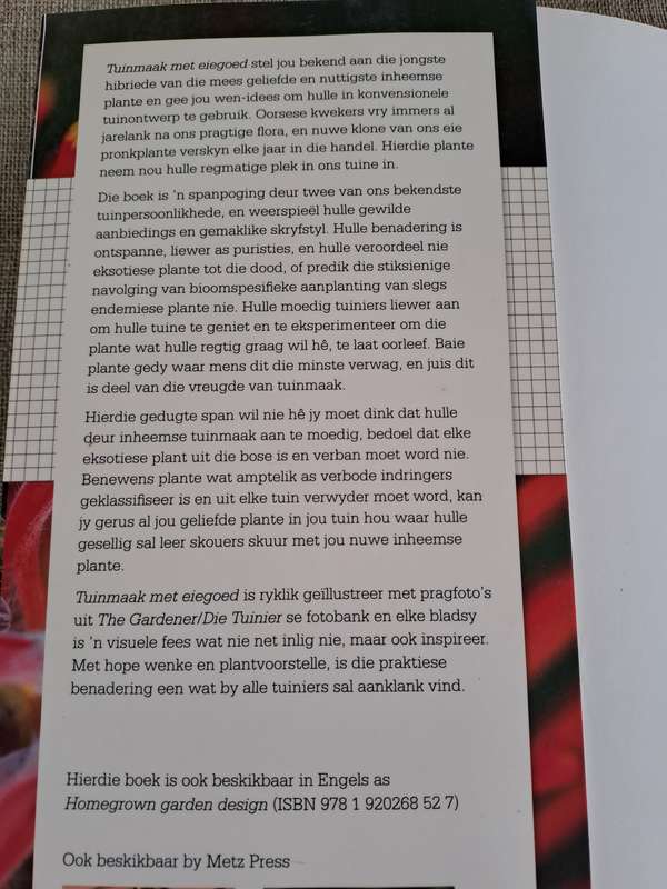 Tuinmaak met Eiegoed - Anna Celliers & Tanya Visser
