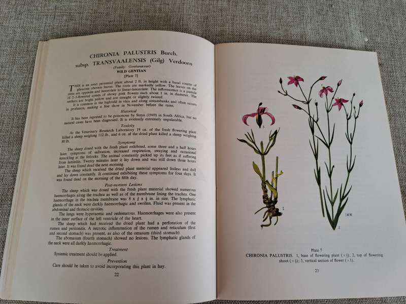 Poisonous Plants of Rhodesia - D.K. Shone & R.B. Drummond